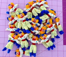 Handmade Clown Dolls Peruvian New Condition Never Used