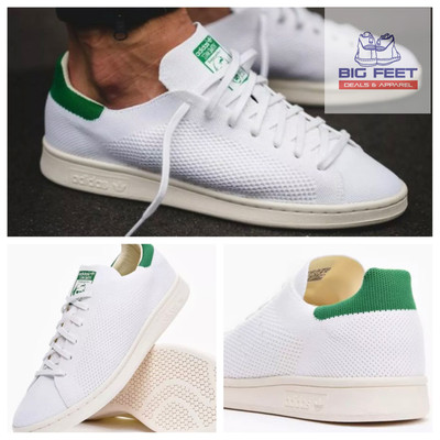 Adidas Stan Smith OG PK Classic White Green Primeknit Men's Shoe S75146 Size 14 | eBay