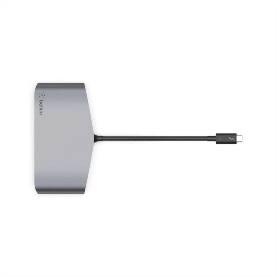 BELKIN DOCK MINI THUNDERBOLT 3 DUAL 4K HDMI USB GIGABIT PC MAC *NEW #1* F4U098BT - Image 2 of 2