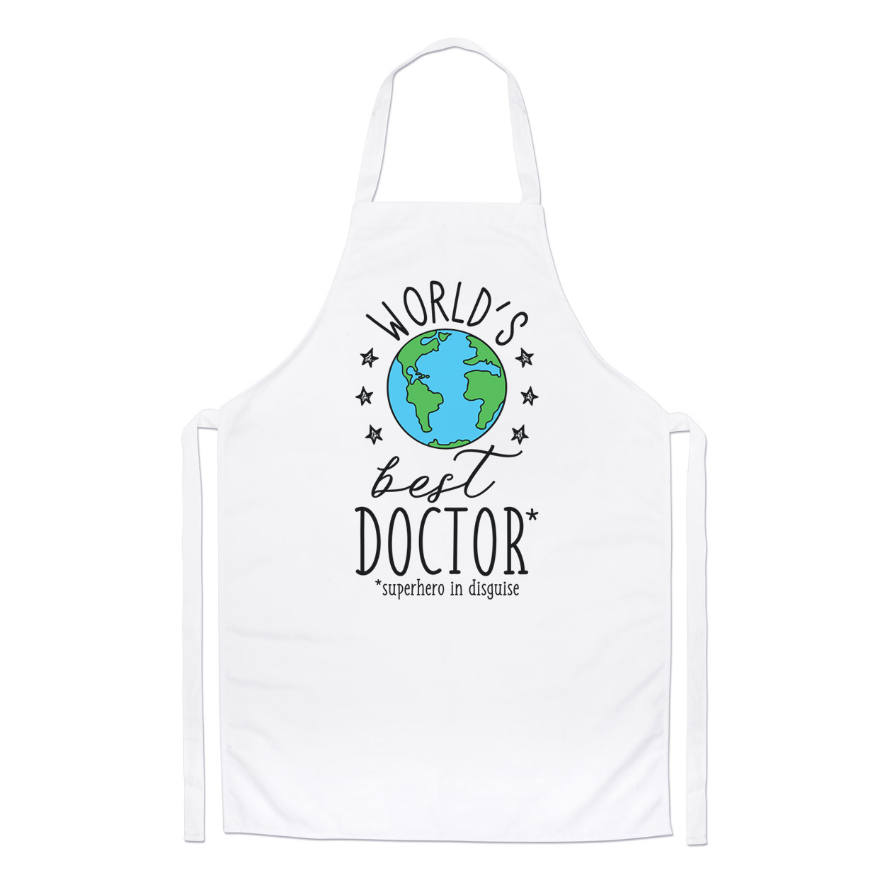 World's Best Doctor Chefs Apron - Funny Gift Present Cooking BBQ