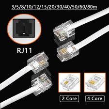 RJ11 to RJ11 Cable ADSL BT SKY Broadband Mode...