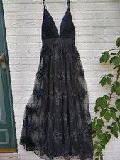 custom made lace prom dress -  sleeveless and open back