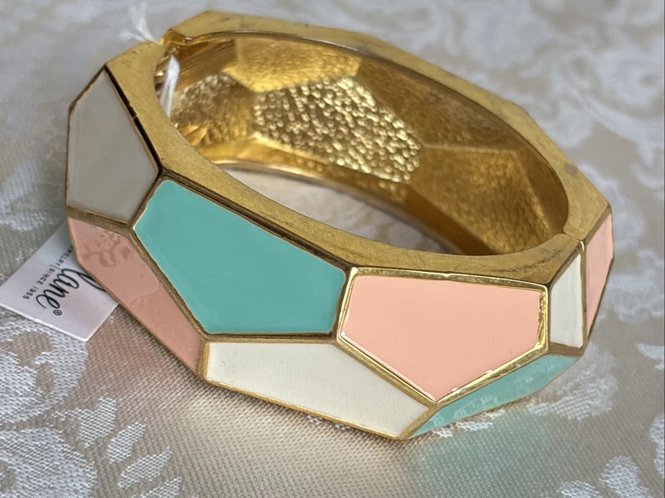 Браслет Park Lane SoHo золотистый пружинный открытый браслет мозаика пастельная эмаль - Изображение 3 из 4