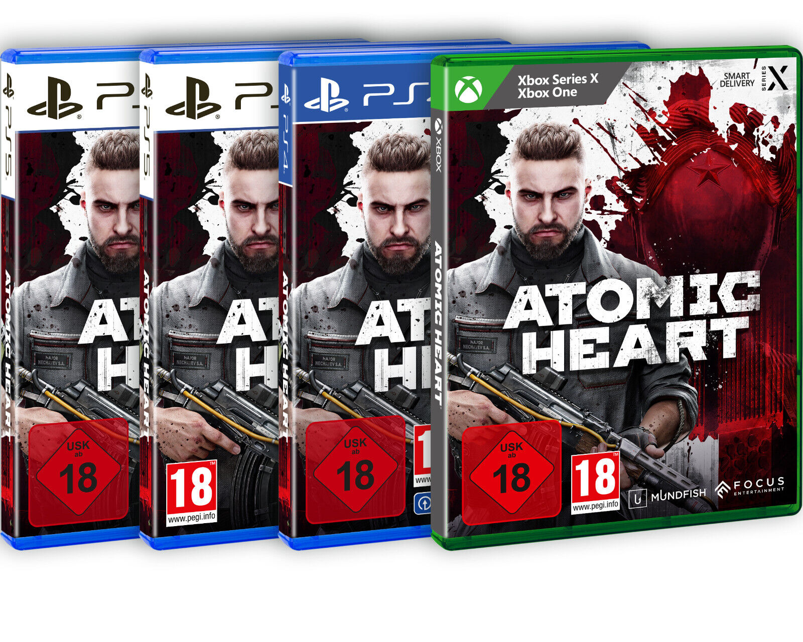 Atomic heart ps4 + dlc. Juego en español de segunda mano por 35