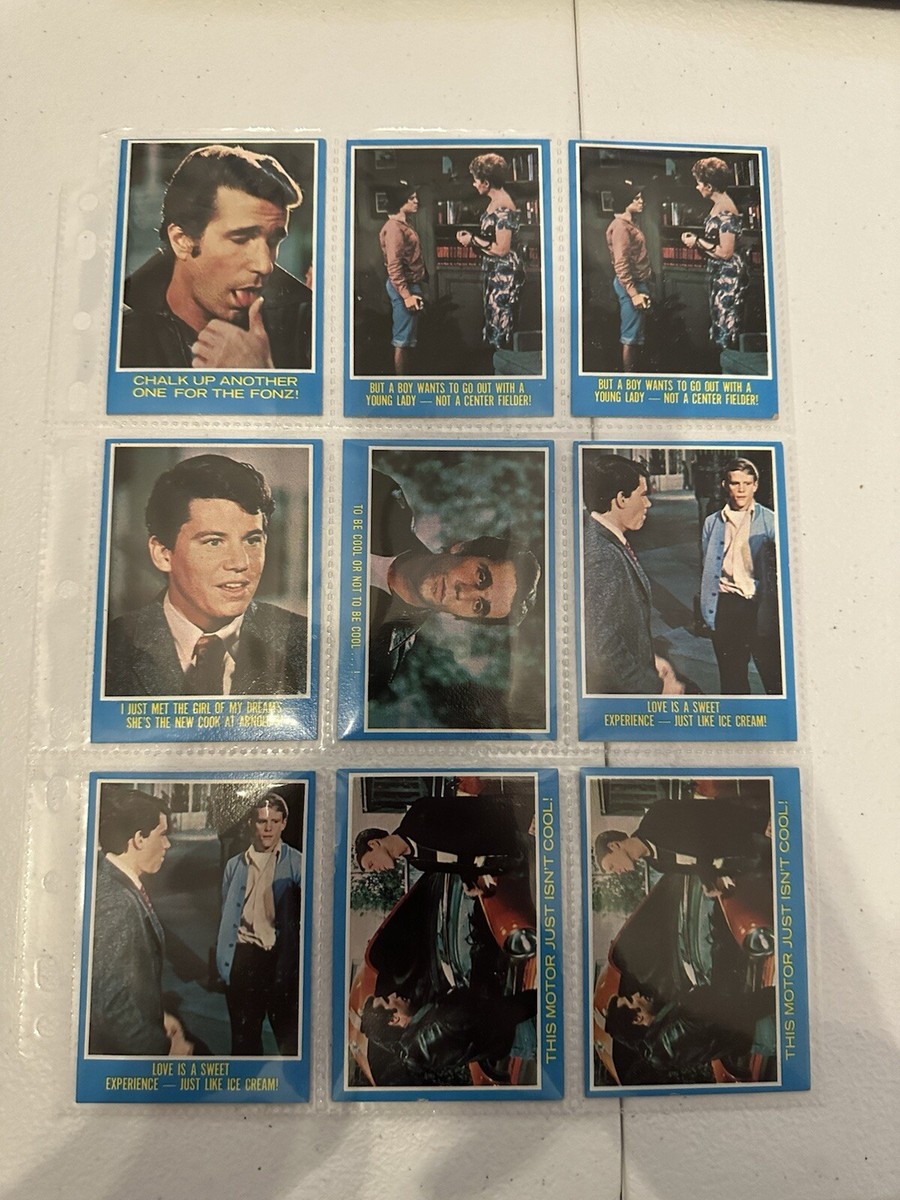 1976 Topps - Paramount Pictures - Happy Days - 30-Trading 1976 Topps - Paramount Pictures - Happy Days - 30-Trading