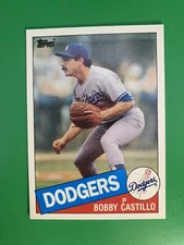 1985 Topps Traded Bobby Castillo #18T Los Angeles Dodgers