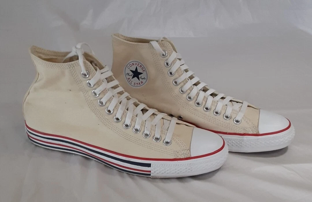 Converse Chuck Taylor Shoes Sneakers High Men&#039;s Size 11 Cream White eBay