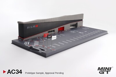 MiNiGT ジオラマ 日産モータースポーツ&カスタマイズ　AC34 Mini GT 1:64 Diorama Nissan Motorsports Nismo Operation