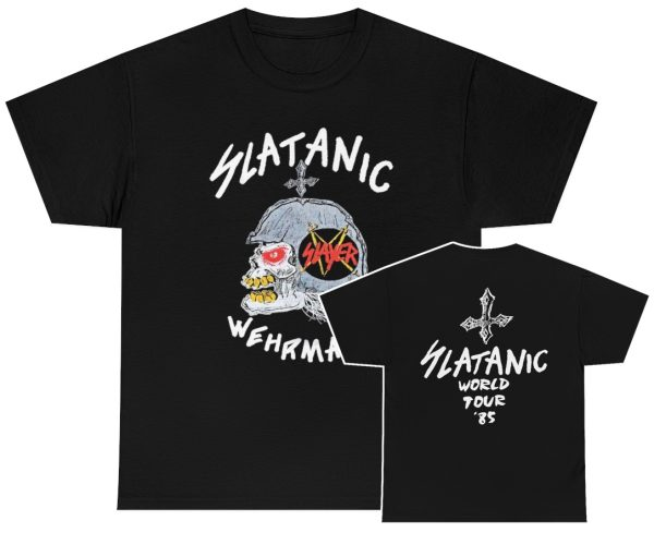 Slayer 1985 Slaytanic Wehrmecht World Tour Shirt