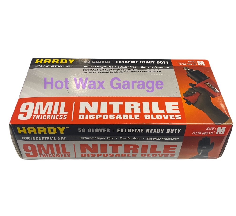 MIL Nitrile Gloves STRONG Extreme Heavy Duty Powder Free M Medium New  Boxed