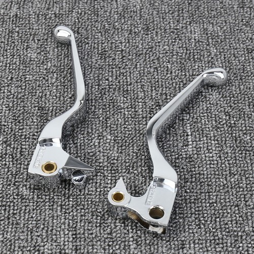 Chrome Brake Clutch Levers For Harley Iron 883 Sportster 1200 XL1200 72 04-13 US - Picture 3 of 6