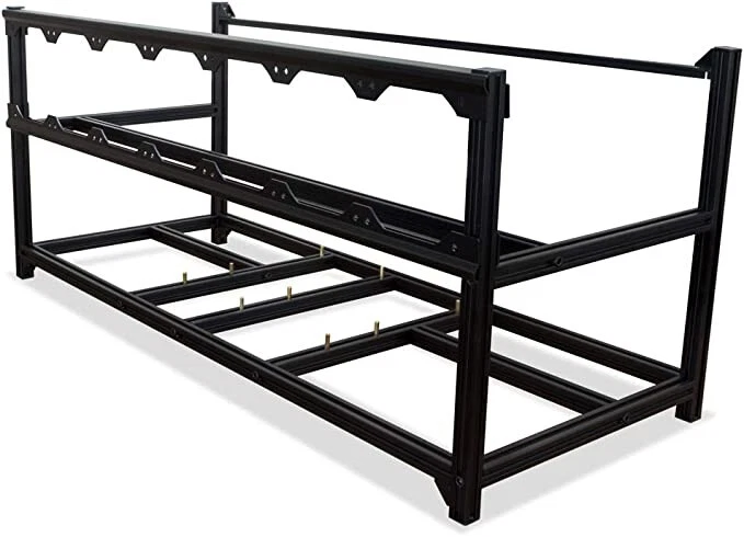 Kingwin Miner Rig Case Aluminum With 8 GPU Mining Stackable Frame - Image 3 of 4