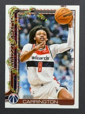 2025-26 Topps Holiday Basketball H76 Bub Carrington - Washington Wizards