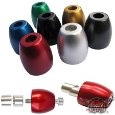 Motacc Motorrad Universal Lenkergewichte Grün Lenkerenden 22mm Lenker Ø 12 mm