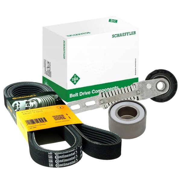 Conti 6PK1605 Keilrippenriemen-Satz + Spanner FüR Renault Megane-image