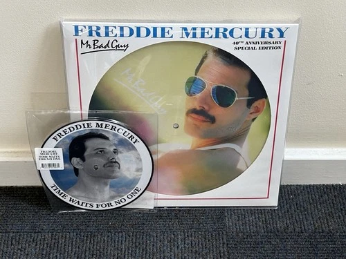 Freddie Mercury Mr Bad Guy 40th Anniversary Lp Picture Disc New + Bonus. Queen