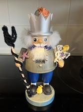 Erzgebirge 8  KING NEPTUNE Nutcracker Made In...
