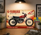 Yamaha 360 RT-2 1972 Metal Tin Sign Vintage Enduro Motorcycle Decor 8x12inch