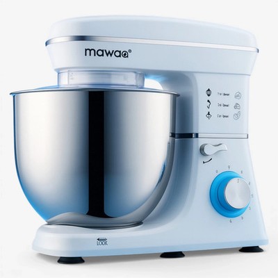 Mawaa MixMaster Küchenmaschine MK2-2410-BK - 10-Liter-Edeltahlschüssel