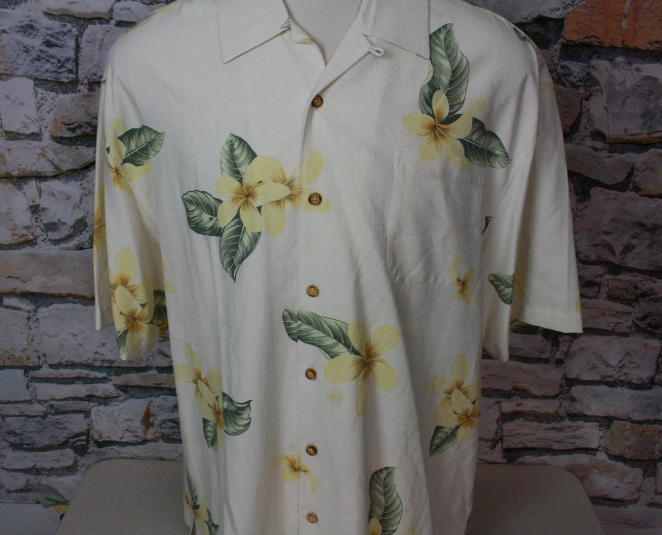 JAMAICA JAXX Men Hawaiian Camp Shirt Colorful Print All Silk Authentic Style 2XL