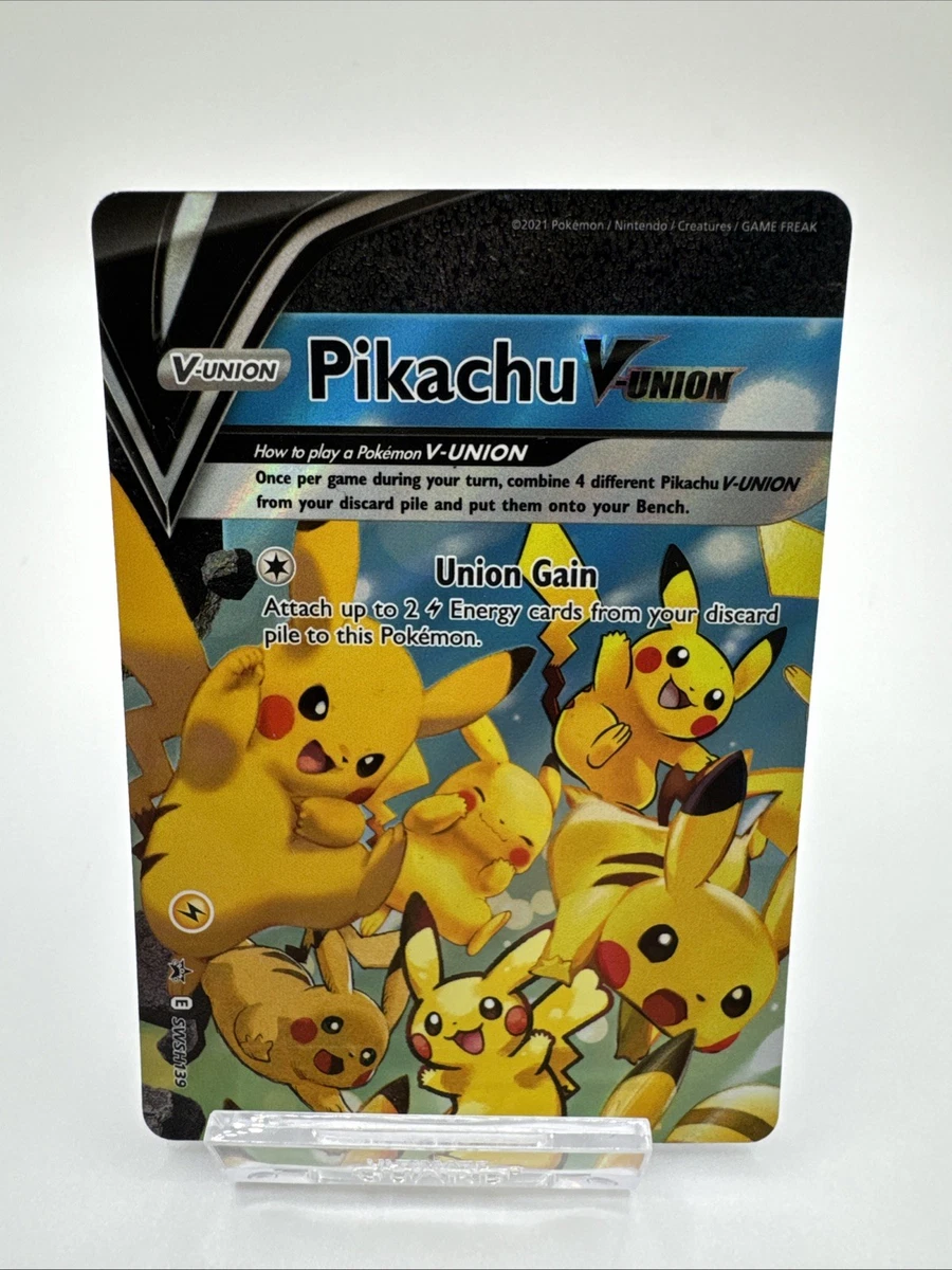 Pikachu V-Union Pokémon TCG Cards for sale | eBay