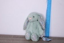 Jellycat SMALL BLOSSOM SAGE BUNNY Soft Stuffed Green Bashful Floral Plush BNWT