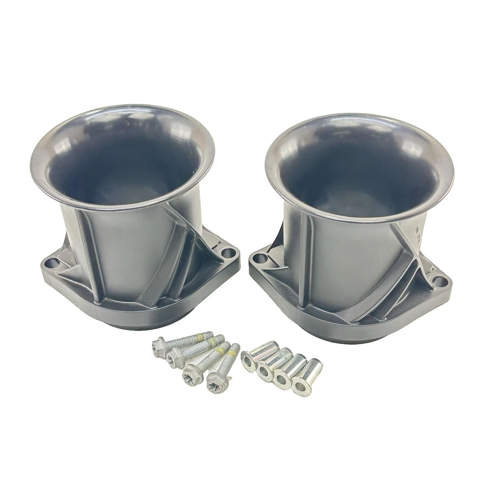 2017 - 2019 KTM 1290 SUPER DUKE GT VELOCITY STACKS INTAKE AIR BOX BLACK PAIR