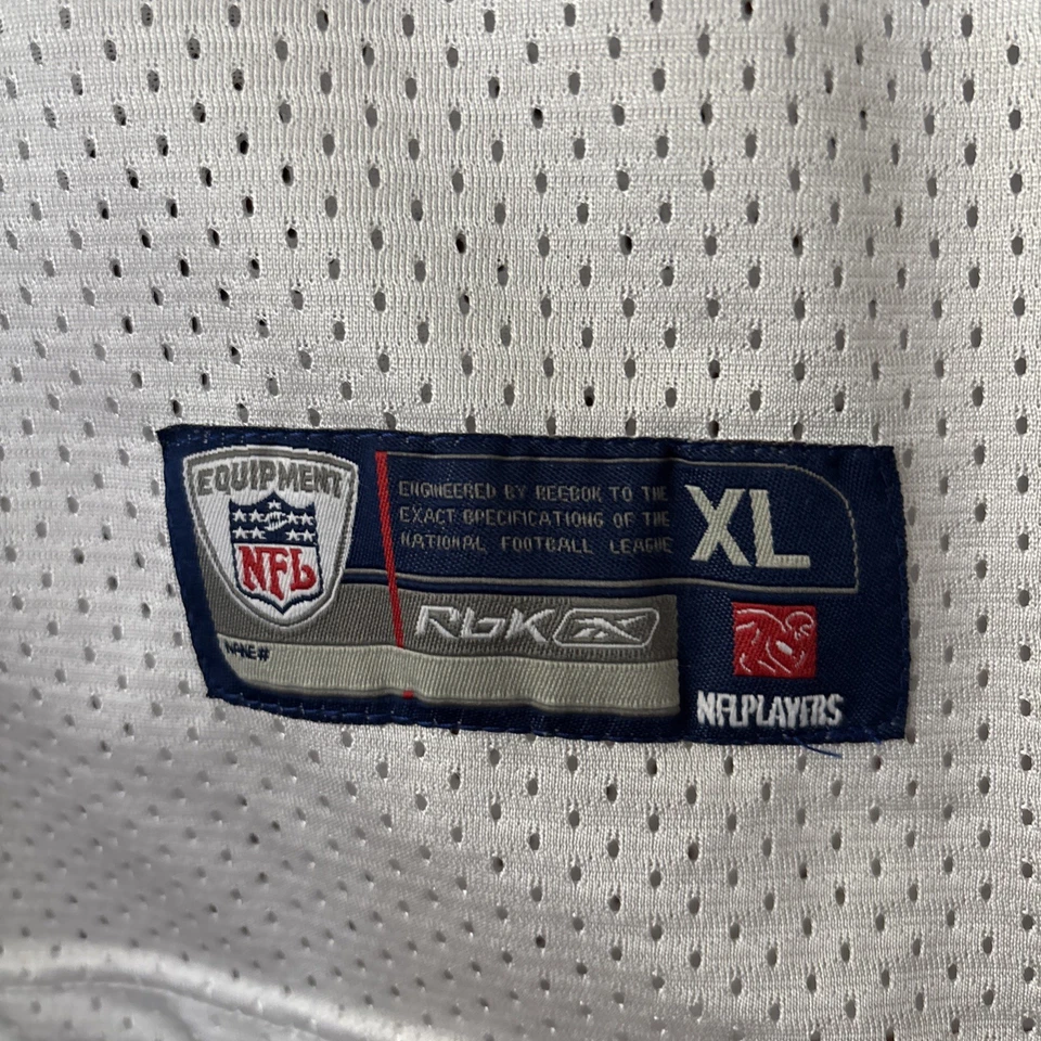 Camiseta deportiva cosida Reebok blanca para mujer Baltimore Ravens Joe Flacco #5 talla XL 14-16 Foto 2 de 4