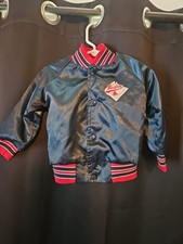 Vintage Satin Boston Red Sox Jacket 18 Month-...