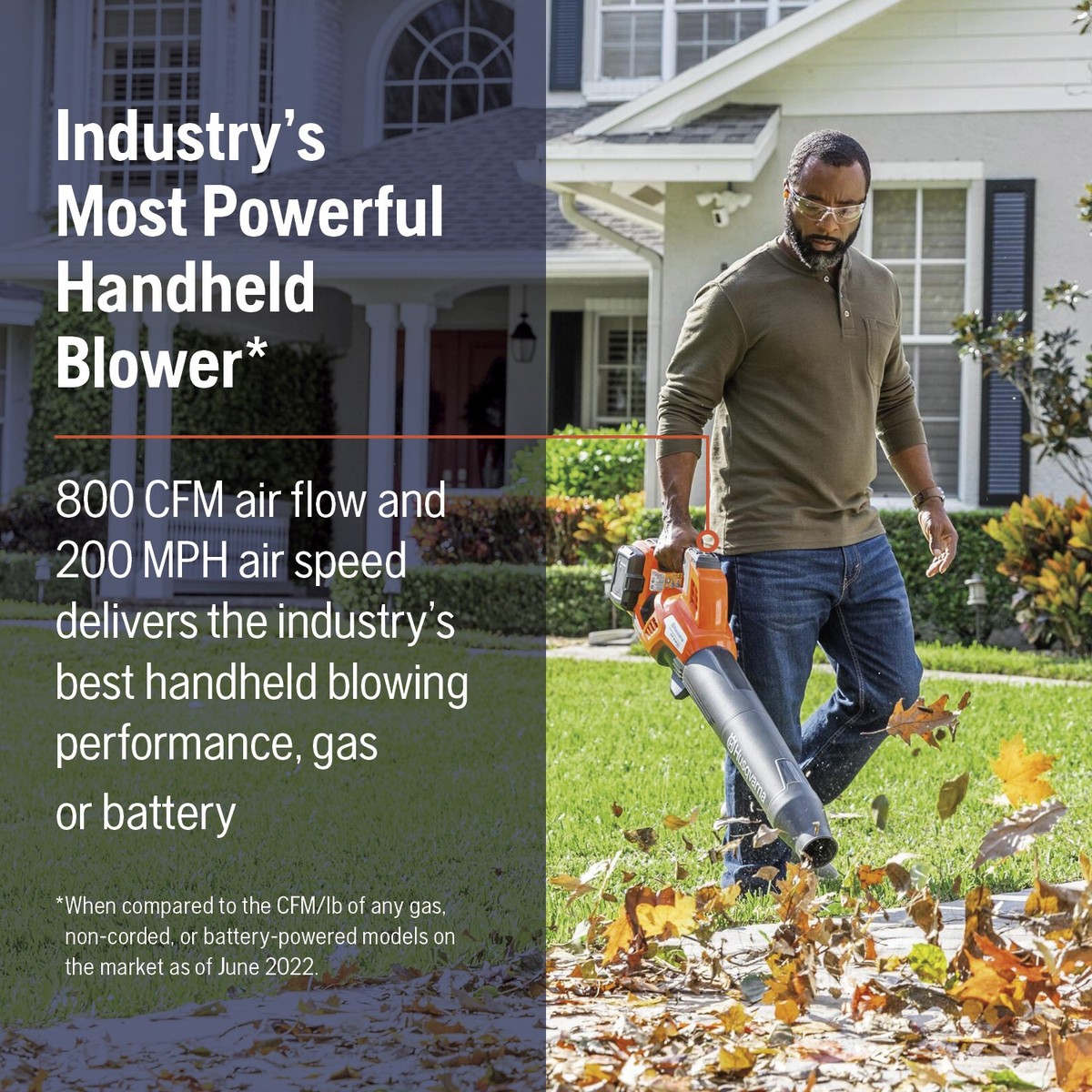 Husqvarna Leaf Blaster 350iB Battery Powered Cordless Leaf Blower 