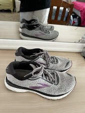 Women's Brooks Adrenaline 20 Navy Grey Purple Rose Running Shoes sz 9 M