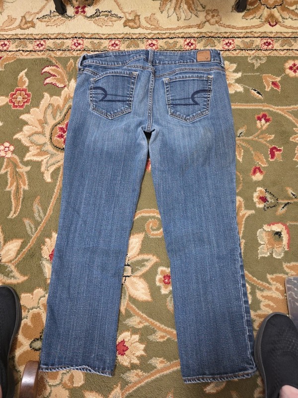 Ladies Sz 12 Stretch Artist Denim Capris