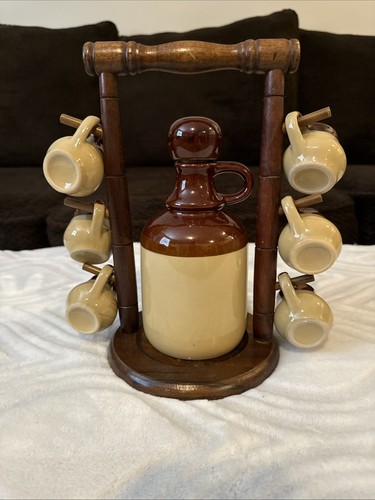Vintage liquor/beer bottle with shot glass - Picture 3 of 6