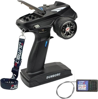 X6 6 Channel Rc Transmitter and Receiver P6FG Built-In Gyro Mixed Mode Out of Co