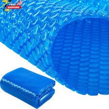 7 X 7 Ft Pool Hot Tub Solar Cover 16 Mil Heavy Duty Hot Tub Thermal Bubble Blank