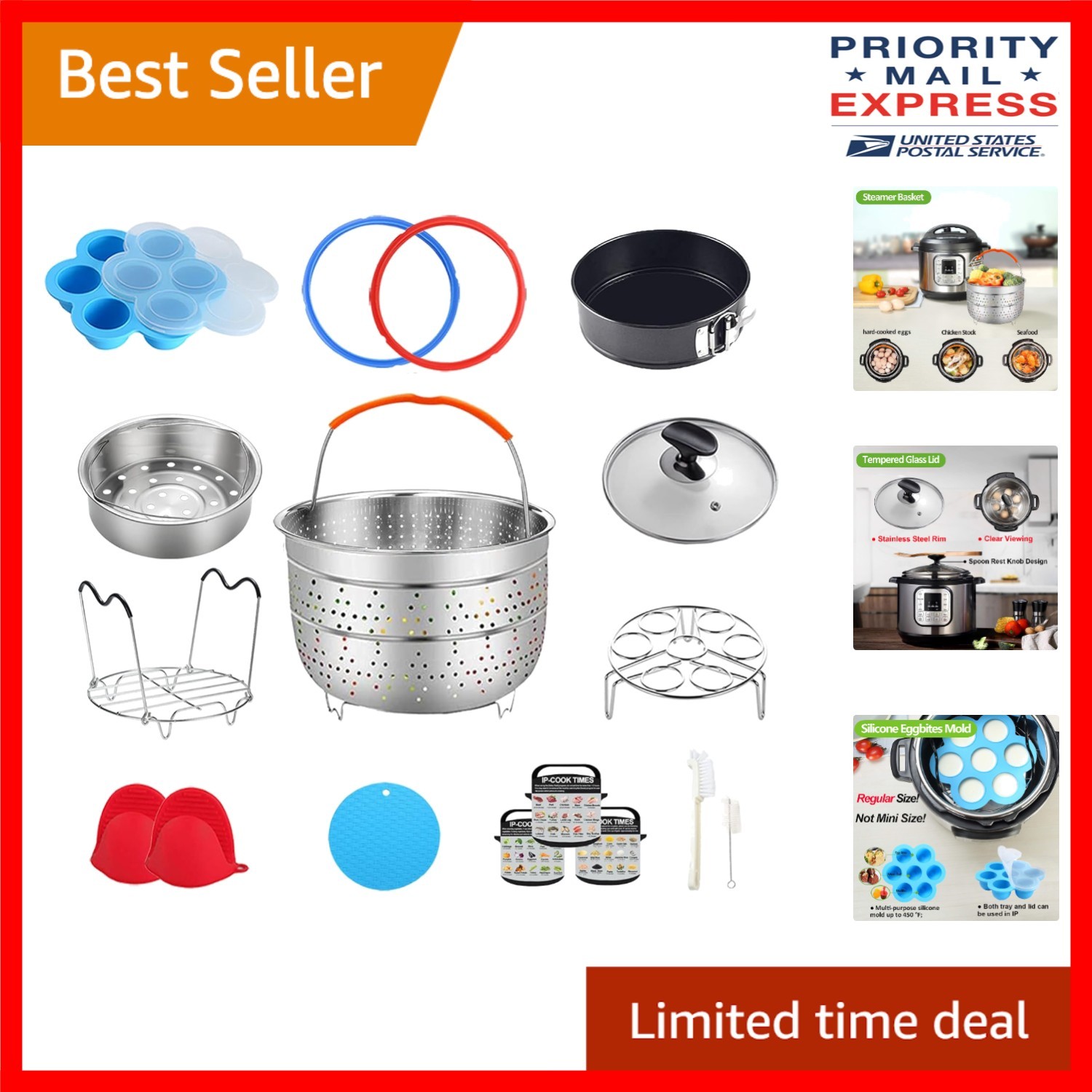 Accessories Kit For Instant Pot 6 Qt - Quality & Safety