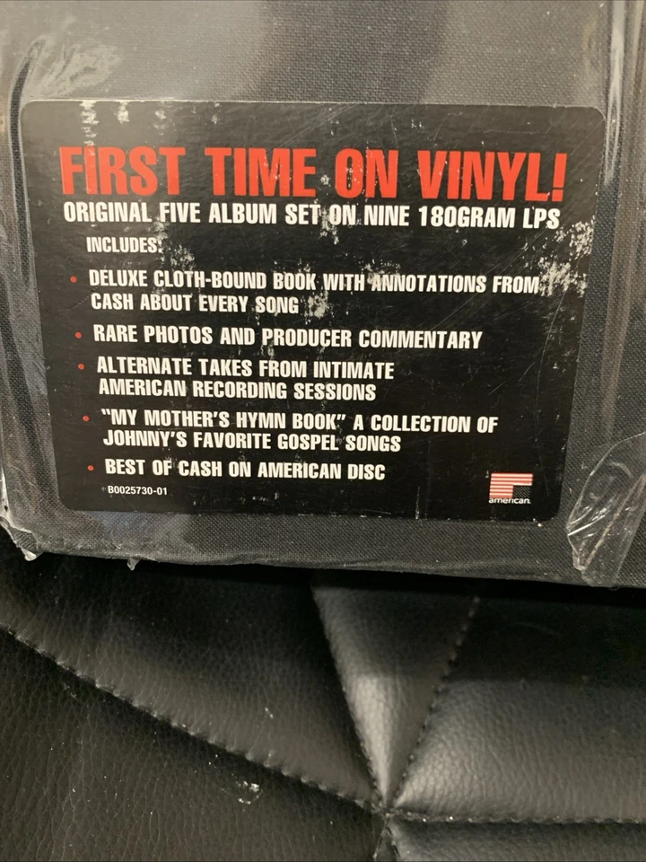 JOHNNY CASH - UNEARTHED LIMITED 9 LP VINYL BOX SET PLEASE READ DESCRIPTION…… - Image 2 of 4