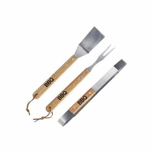 Utensili Per Barbecue Algon (3 Pcs) Argentato | Leroy Merlin