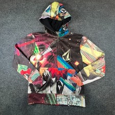 Volcom Hovin Wang Hoodie Mens Small Multicolo...