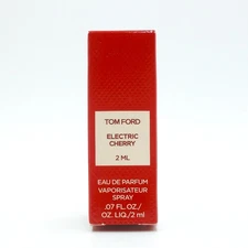 Tom Ford Electric Cherry Perfume eau de parfum boxed spray .07 fl oz Authentic