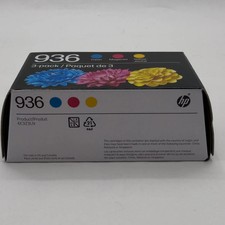 New HP 936 6C3Z3LN Yellow, Cyan and Magenta Ink Cartridge