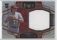 2022 Select Horizontal Rookie Jumbo Swatches Holo Prizm /250 Luke Williams 0zd3
