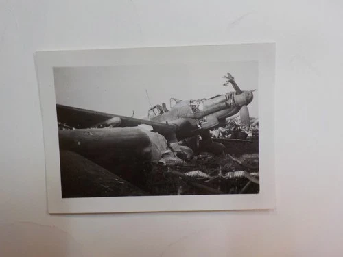 WW2 Photo German Military Aircraft Stuka Image War Photograph WW II VTG WWII