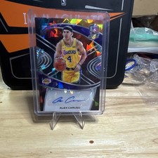 2020-21 Panini Spectra Catalysts Signatures Alex Caruso Autograph Lakers 15/20