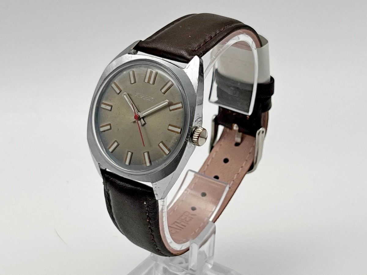 Raketa 2609 SU Vintage Soviet Mechanical Wristwatch USSR Serviced
