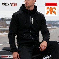 Winter Motorcycle Jacket for Men and Women with Soft Armor Loose Fit Riding Gear