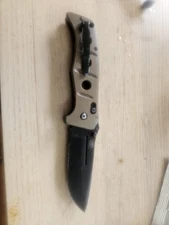 Benchmade Sibert 275BKSN Adamas Tan D2 Blade, Metal Handle. Dicontinued, Rare