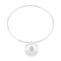 Cavill Silber Armreif Mit Spektrolith 0,4Ct Und Topasen 1,28Ct Schmuck