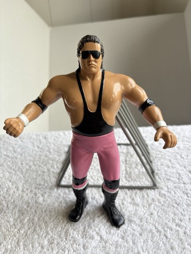 Iconic Rare 1987 Bret Hitman Hart Action Figure...