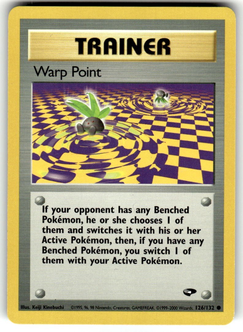 Pokemon Warp Point #126/132 Gym Challenge Common Unlimited